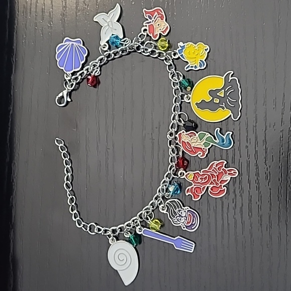 Disney Jewelry Disneys The Little Mermaid Charm Bracelet Poshmark